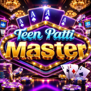 Teen Patti Master official logo with playing cards and casino chips